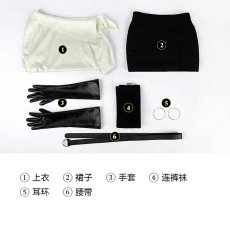 画像13: バイオハザード レクイエム グレース・アッシュクロフト スキン コスプレ衣装 コスチューム BIOHAZARD requiem cosplay (13)