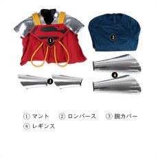 画像8: スーパーボーイ・プライム Superboy prime  クラーク・ケント コスプレ衣装 コスチューム cosplay (8)