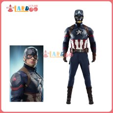 画像1: アベンジャーズ/エンドゲーム スティーブ ロジャース キャプテン アメリカ 改良版 Avengers: Endgame Steven Rogers コスプレ衣装 オーダーメイド可能 コスチューム cosplay (1)