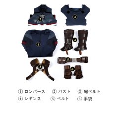 画像9: アベンジャーズ/エンドゲーム スティーブ ロジャース キャプテン アメリカ 改良版 Avengers: Endgame Steven Rogers コスプレ衣装 オーダーメイド可能 コスチューム cosplay (9)