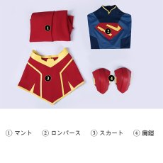 画像14: アドベンチャー・ウィズ・スーパーマン シーズン3  スーパーガール Supergirl コスプレ衣装 コスチューム cosplay (14)