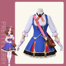 画像1: ウマ娘 プリティーダービー メイショウドトウ 勝負服 コスプレ衣装 コスチューム cosplay (1)