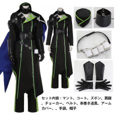 画像8: ツイステッドワンダーランド ツイステ ディアソムニア寮寮服 マレウス・ドラコニア コスプレ衣装 オーダーメイド可能 コスチューム cosplay (8)