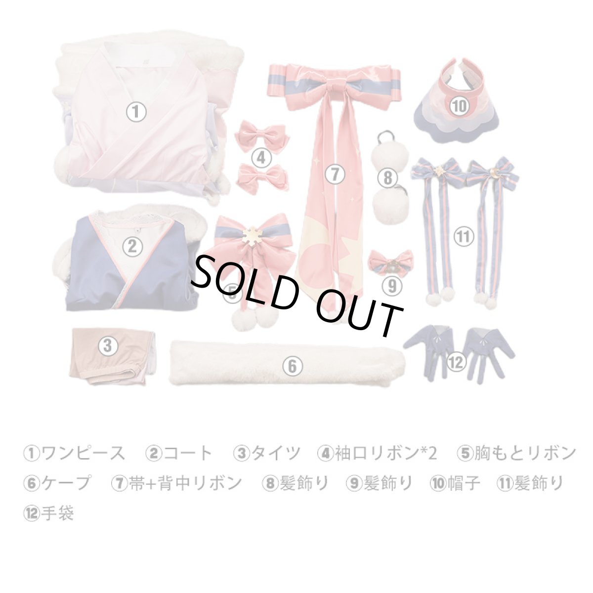 画像11: 【生産停止】VOCALOID 初音ミク SNOW MIKU 2023 コスプレ衣装 コスチューム cosplay (11)