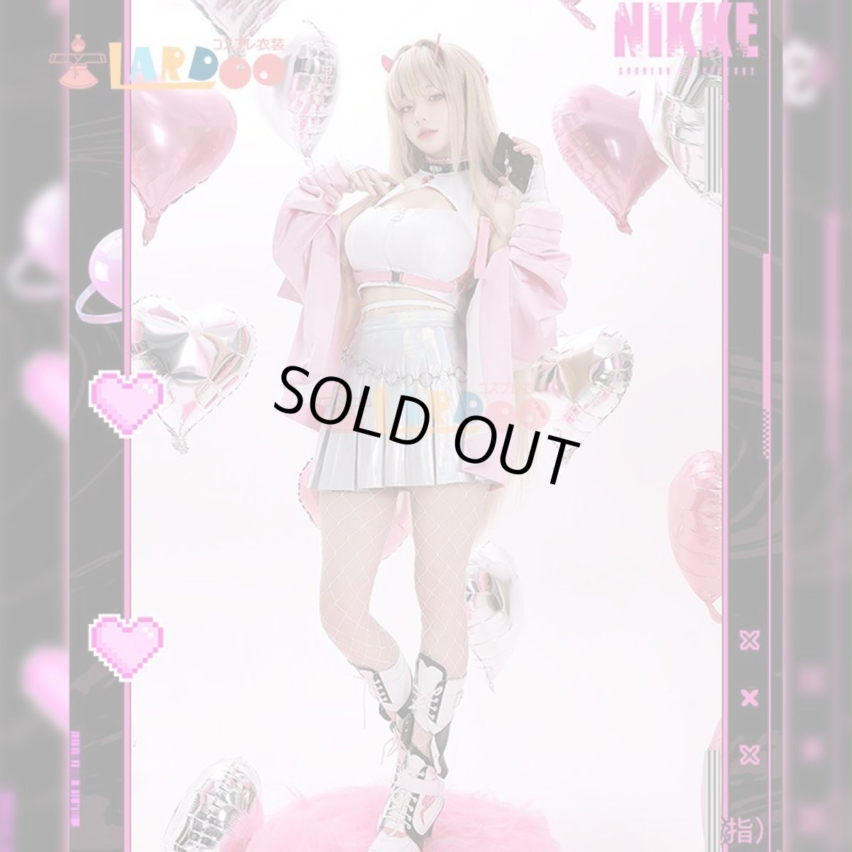 画像1: 勝利の女神：NIKKE バイパー-Viper コスプレ衣装 携帯ストラップ付き コスチューム cosplay (1)