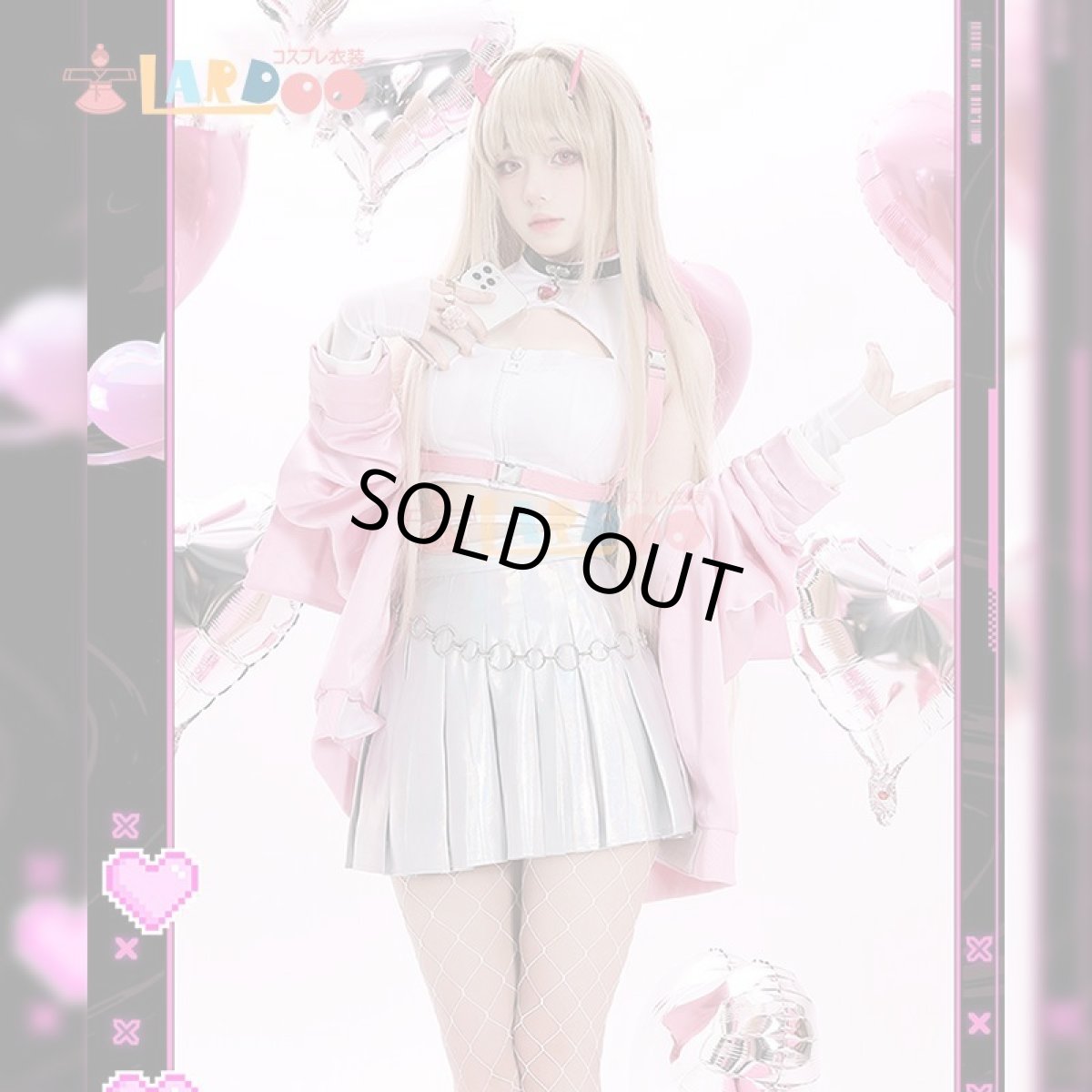 画像2: 勝利の女神：NIKKE バイパー-Viper コスプレ衣装 携帯ストラップ付き コスチューム cosplay (2)