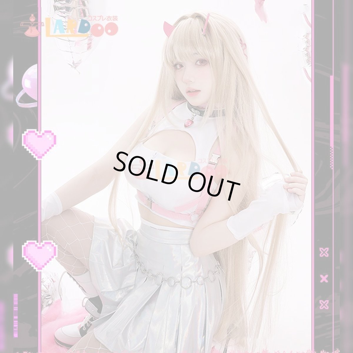 画像3: 勝利の女神：NIKKE バイパー-Viper コスプレ衣装 携帯ストラップ付き コスチューム cosplay (3)