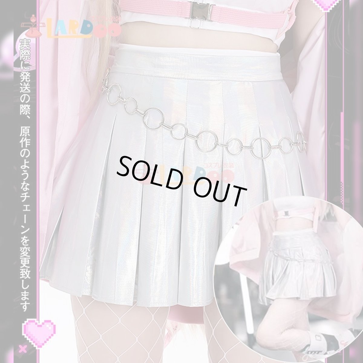 画像5: 勝利の女神：NIKKE バイパー-Viper コスプレ衣装 携帯ストラップ付き コスチューム cosplay (5)