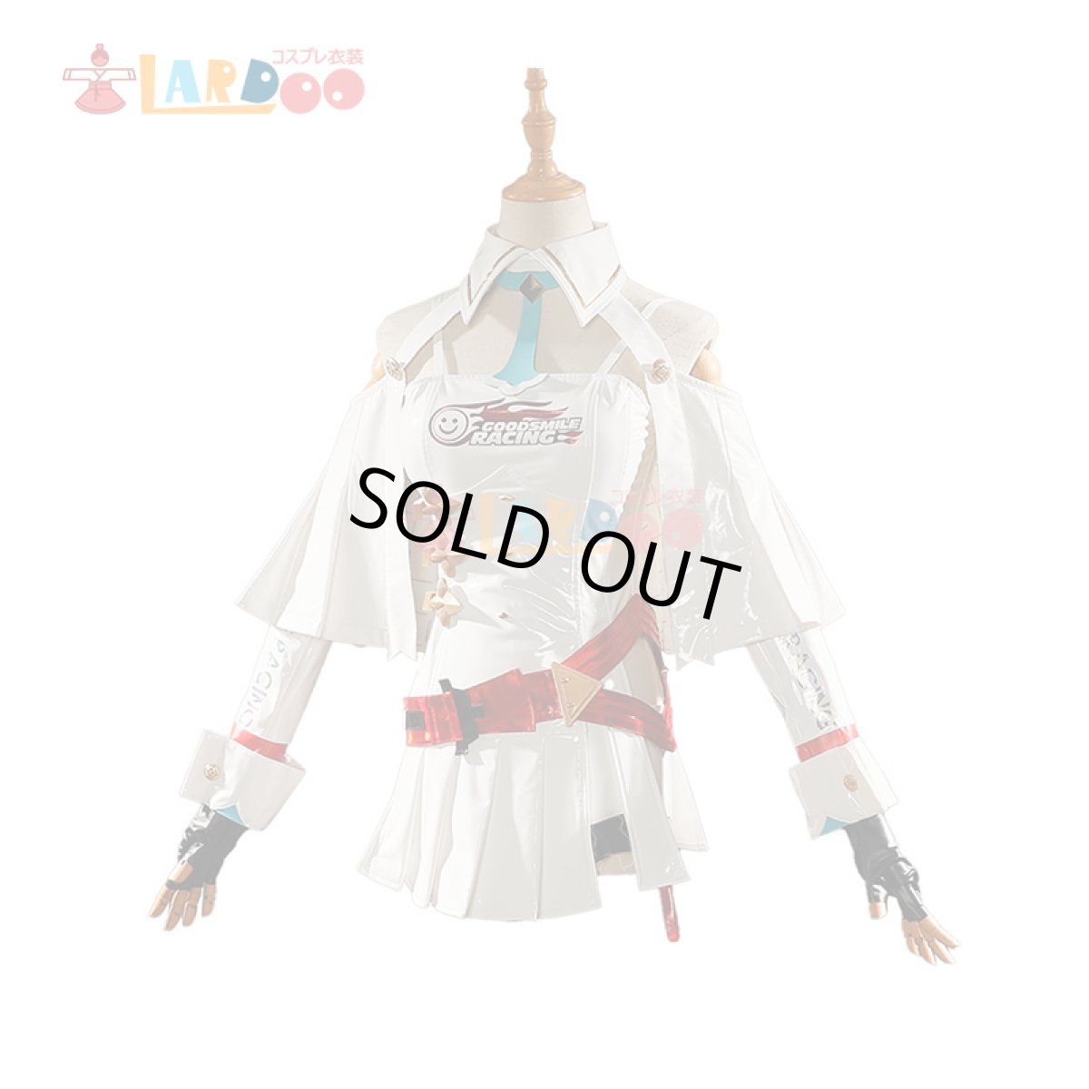 画像10: 【生産停止】VOCALOID 初音ミク レーシングミク2023 コスプレ衣装 コスチューム cosplay (10)