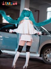 画像3: 【生産停止】VOCALOID 初音ミク レーシングミク2023 コスプレ衣装 コスチューム cosplay (3)