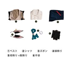 画像6: 原神 Genshin スメール ティナリ-Tighnari  コラボ コスプレ衣装 コスチューム cosplay (6)