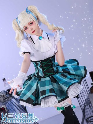 三分妄想 モノノ怪 薬売り コスプレ衣装 丸い ウィッグ付き