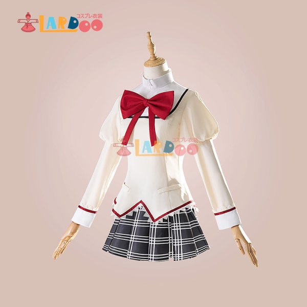 魔法少女まどか☆マギカ 美樹さやか 制服 パニエ付き コスプレ衣装