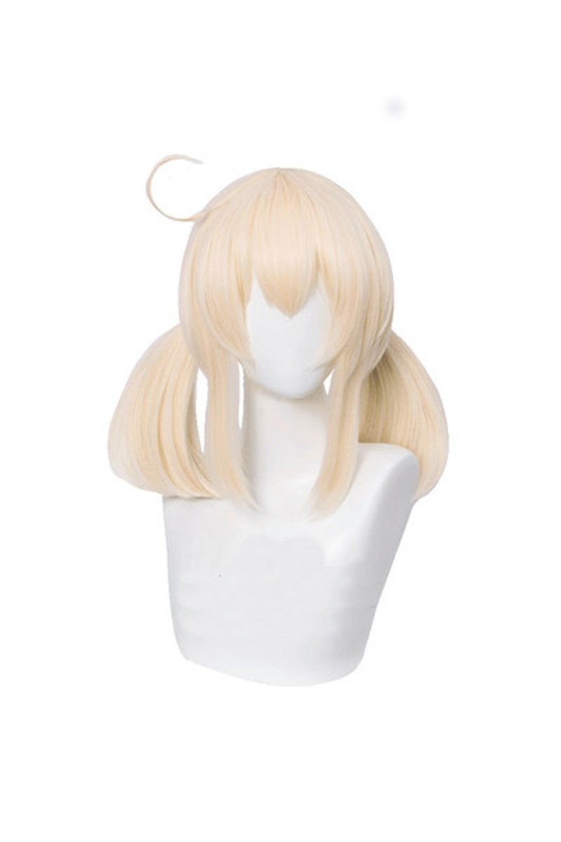 画像3: 原神 Genshin げんしん クレー Klee コスプレウィッグ ネット付き 耐熱 cosplay (3)