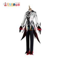 画像3: 【生産停止】原神 Genshin ファトゥス 「召使」アルレッキーノ コスプレ衣装 通常版 コスチューム cosplay (3)