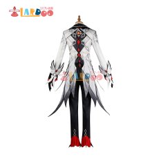 画像4: 【生産停止】原神 Genshin ファトゥス 「召使」アルレッキーノ コスプレ衣装 通常版 コスチューム cosplay (4)