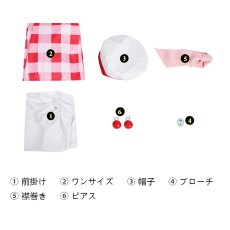 画像7: 【在庫あり】プリンセスピーチ ショータイム! パティシエピーチ姫 コスプレ衣装 大人用 コスチューム PrincessPeachShowtime cosplay (7)