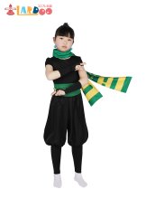 画像2: 【在庫あり】プリンセスピーチ ショータイム! 忍者ピーチ姫 コスプレ衣装 子供用 コスチューム PrincessPeachShowtime cosplay (2)