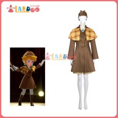 画像1: 【在庫あり】プリンセスピーチ ショータイム! 探偵ピーチ姫 コスプレ衣装 大人用 コスチューム PrincessPeachShowtime cosplay (1)