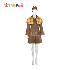 画像2: 【在庫あり】プリンセスピーチ ショータイム! 探偵ピーチ姫 コスプレ衣装 大人用 コスチューム PrincessPeachShowtime cosplay (2)