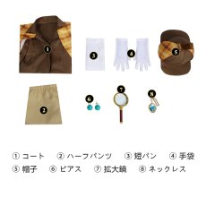 画像6: 【在庫あり】プリンセスピーチ ショータイム! 探偵ピーチ姫 コスプレ衣装 大人用 コスチューム PrincessPeachShowtime cosplay (6)