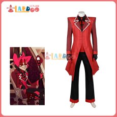 画像1: ハズビン ホテル Hazbin Hotel アラスター/Alastor コスプレ衣装 コスチューム cosplay (1)