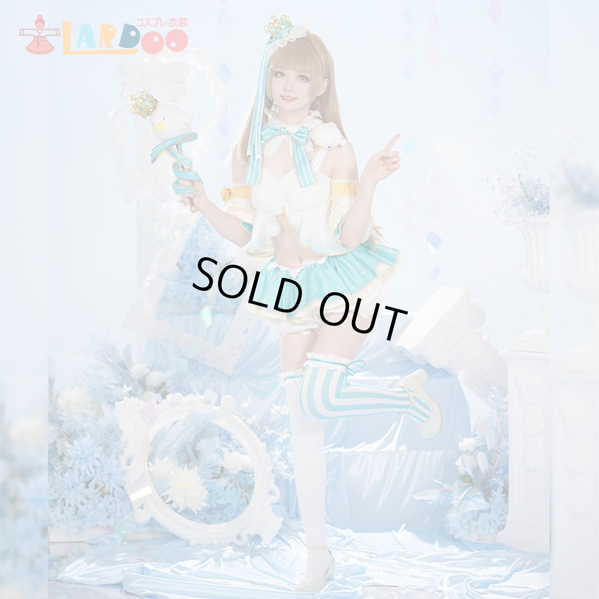 画像1: ラブライブ Lovelive  南 ことり ことり式雪だるま コスプレ衣装 コスチューム cosplay (1)