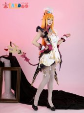 画像3: 原神 Genshin フォンテーヌ  エスコフィエ -Escoffier コスプレ衣装 尻尾付き コスチューム cosplay (3)