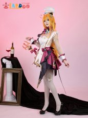 画像4: 原神 Genshin フォンテーヌ  エスコフィエ -Escoffier コスプレ衣装 尻尾付き コスチューム cosplay (4)