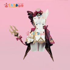 画像6: 原神 Genshin フォンテーヌ  エスコフィエ -Escoffier コスプレ衣装 尻尾付き コスチューム cosplay (6)