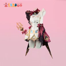 画像7: 原神 Genshin フォンテーヌ  エスコフィエ -Escoffier コスプレ衣装 尻尾付き コスチューム cosplay (7)