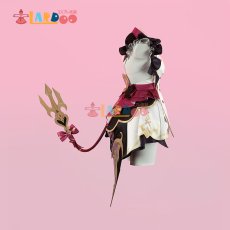 画像8: 原神 Genshin フォンテーヌ  エスコフィエ -Escoffier コスプレ衣装 尻尾付き コスチューム cosplay (8)