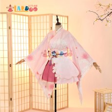 画像6: ラブライブ！サンシャイン!!  LoveLive! Sunshine!!  黒澤ルビィ 桜和装 コスプレ衣装 コスチューム cosplay (6)