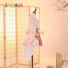 画像7: ラブライブ！サンシャイン!!  LoveLive! Sunshine!!  黒澤ルビィ 桜和装 コスプレ衣装 コスチューム cosplay (7)