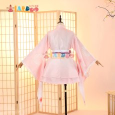 画像8: ラブライブ！サンシャイン!!  LoveLive! Sunshine!!  黒澤ルビィ 桜和装 コスプレ衣装 コスチューム cosplay (8)