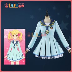 画像1: アイカツスターズ!  虹野 ゆめ 四ツ星学園制服 コスプレ衣装 コスチューム cosplay (1)