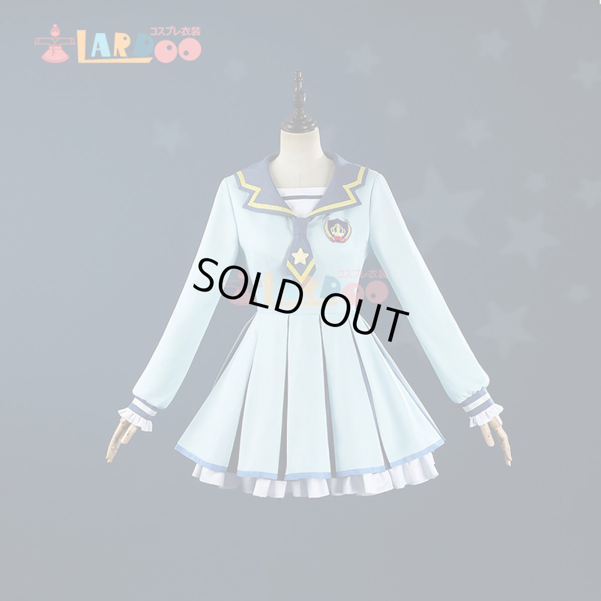 画像2: アイカツスターズ!  虹野 ゆめ 四ツ星学園制服 コスプレ衣装 コスチューム cosplay (2)