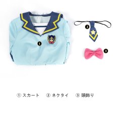 画像6: アイカツスターズ!  虹野 ゆめ 四ツ星学園制服 コスプレ衣装 コスチューム cosplay (6)