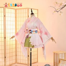 画像3: ラブライブ！サンシャイン!!  LoveLive! Sunshine!!  国木田花丸 桜和装 コスプレ衣装 コスチューム cosplay (3)