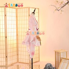 画像4: ラブライブ！サンシャイン!!  LoveLive! Sunshine!!  国木田花丸 桜和装 コスプレ衣装 コスチューム cosplay (4)
