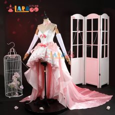 画像7: ソードアート・オンライン SAO アスナ 結城明日奈 ウエディングアスナ バラの花嫁 コスプレ衣装 コスチューム (7)