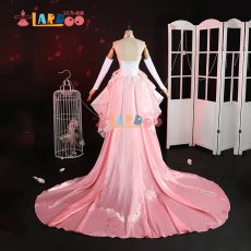 画像9: ソードアート・オンライン SAO アスナ 結城明日奈 ウエディングアスナ バラの花嫁 コスプレ衣装 コスチューム (9)