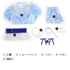 画像6: ラブライブ！サンシャイン!!  LoveLive! Sunshine!!  渡辺曜 津島善子 小原鞠莉  沼津市100周年記念 コスプレ衣装 コスチューム cosplay (6)