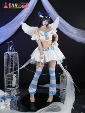 画像2: パンティ&ストッキングwithガーターベルト アナーキー·ストッキング 天使スーツ コスプレ衣装 コスチューム cosplay (2)