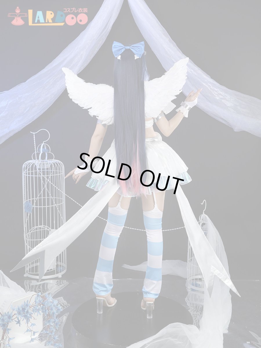 画像5: パンティ&ストッキングwithガーターベルト アナーキー·ストッキング 天使スーツ コスプレ衣装 コスチューム cosplay (5)