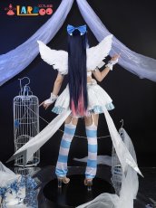 画像5: パンティ&ストッキングwithガーターベルト アナーキー·ストッキング 天使スーツ コスプレ衣装 コスチューム cosplay (5)