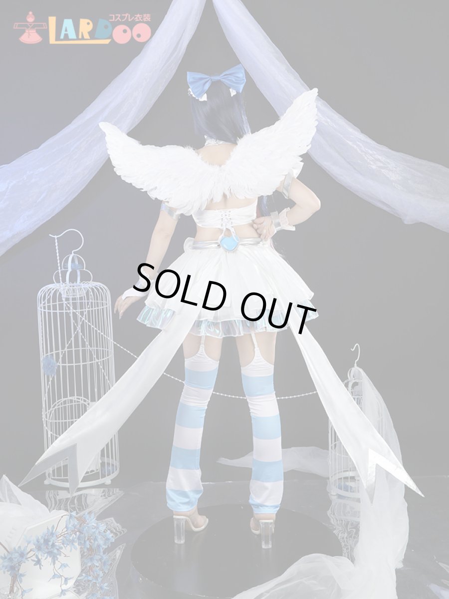画像6: パンティ&ストッキングwithガーターベルト アナーキー·ストッキング 天使スーツ コスプレ衣装 コスチューム cosplay (6)