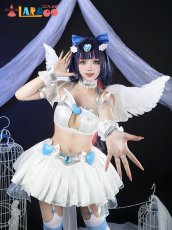 画像7: パンティ&ストッキングwithガーターベルト アナーキー·ストッキング 天使スーツ コスプレ衣装 コスチューム cosplay (7)