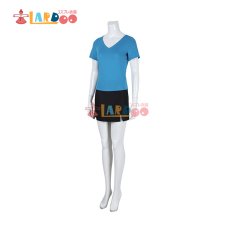 画像3: 【在庫あり】ワンピース アメリカドラマ版 ナミ-Nami Tシャツミニスカ コスプレ衣装 コスチューム 三着送料1000円 (3)