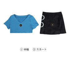画像6: 【在庫あり】ワンピース アメリカドラマ版 ナミ-Nami Tシャツミニスカ コスプレ衣装 コスチューム 三着送料1000円 (6)
